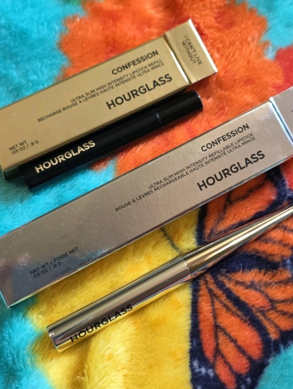 Hourglass Confession Ultra Slim Lipstick I Hope & I Can't Live Without NIB